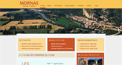 Desktop Screenshot of mornas.fr